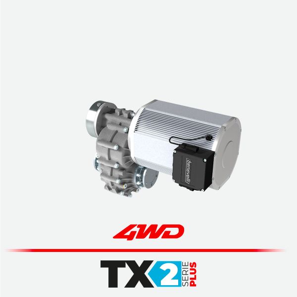Powered Axle Rigid transaxle 4wd Electric Vehicle